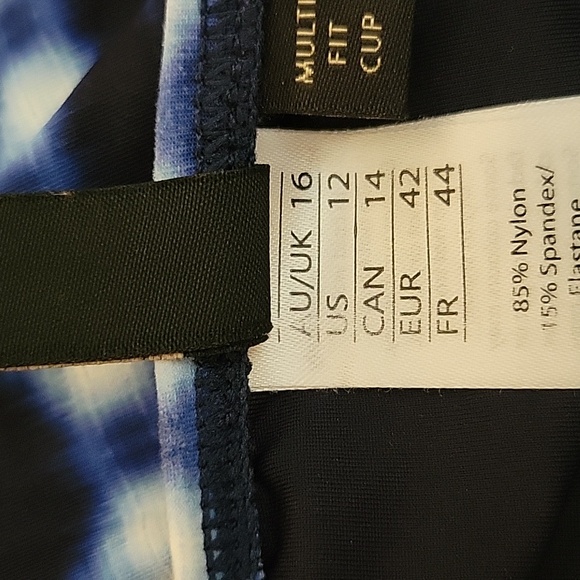 NIP TUCK ONE PIECE BATHING SUIT....SZ 12 - Picture 8 of 13